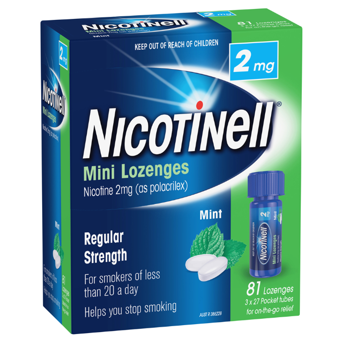 Nicotinell 2mg Mini Lozenges 81 Lozenges