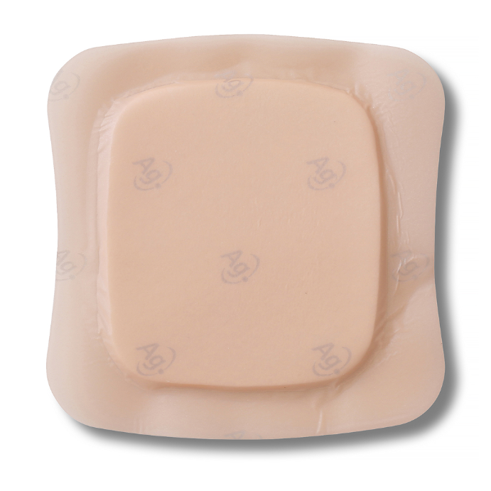 Aquacel Ag Foam Dressing Adhsv 8cm X 8cm