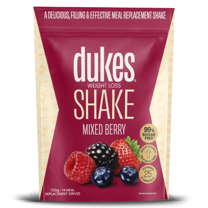 Dukes Weight Loss Shake Mixed Berry 700g