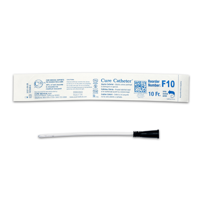 Catheter Female Uncoated 6" Str Tip10