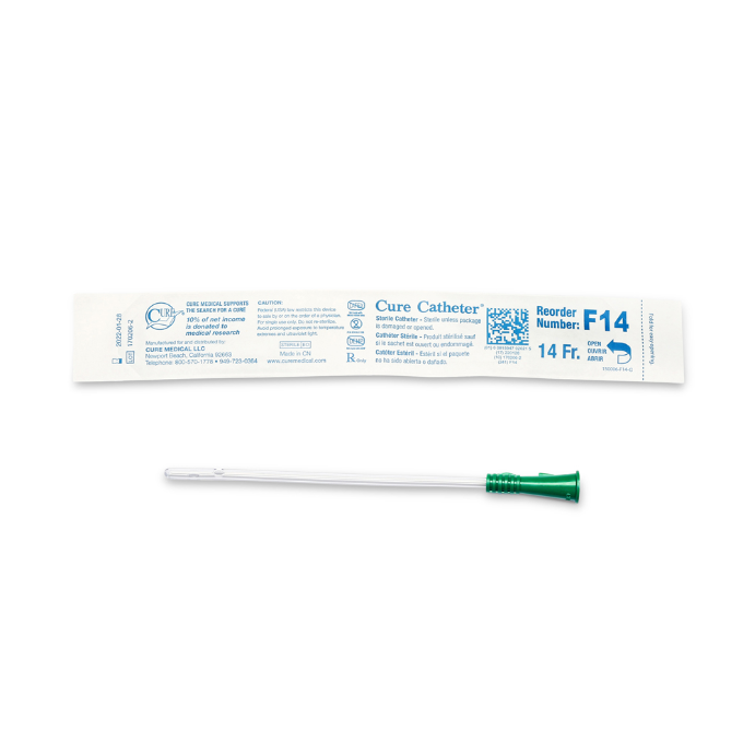 Catheter Female Uncoated 6"Str Tip14