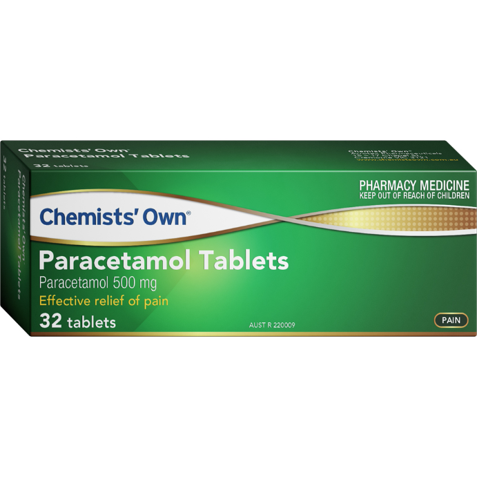 Co Paracetamol 500mg Tablets 32 Blst