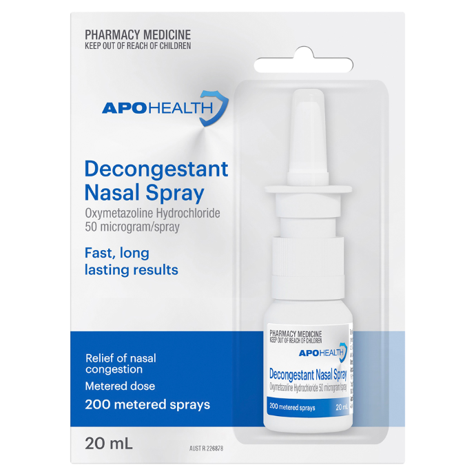 APO HEALTH Decongestant Nasal Spray 20mL