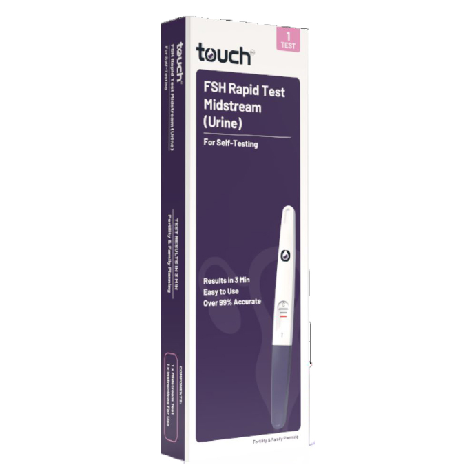 Touch Fsh Rapid Test Midstream (urine) - For Self Testing - 1 Test