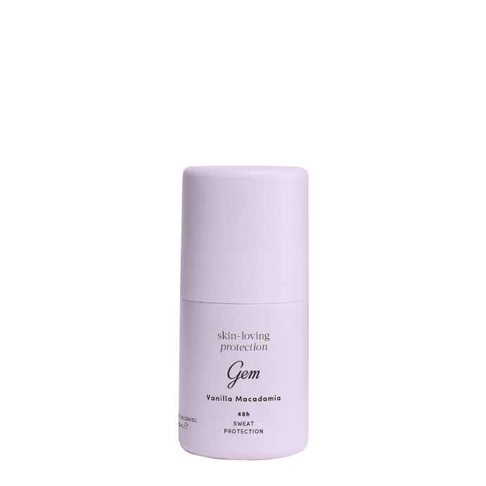 GEM Skin Loving Roll On Deodorant Vanilla Macadamia 50mL