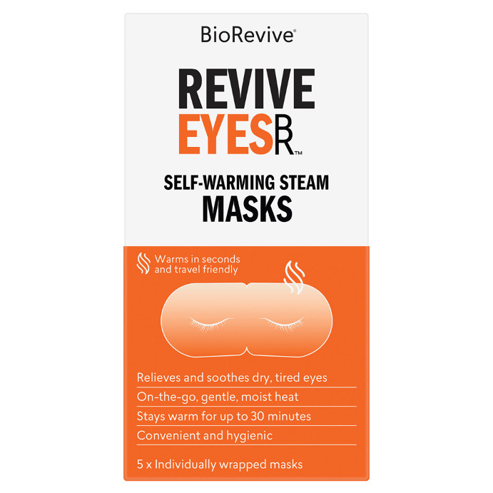 BioRevive Self-Warming Steam Masks 5 Pack