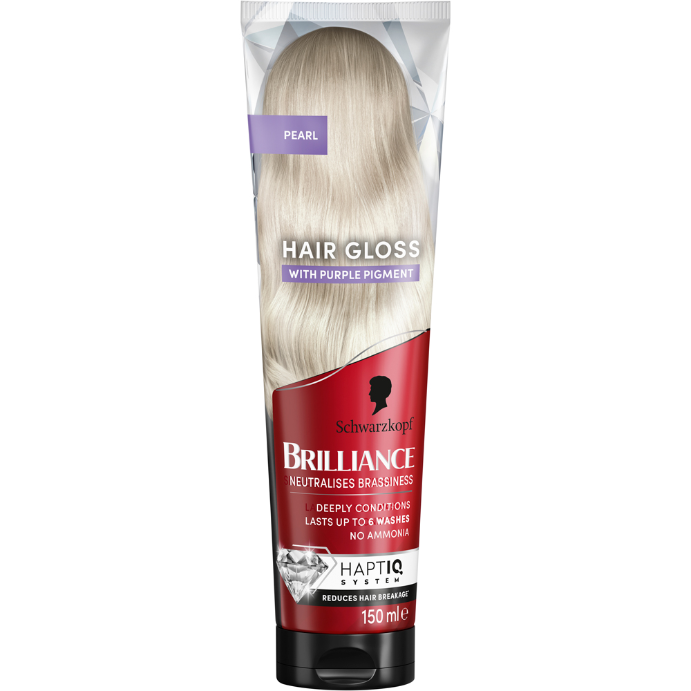 Schwarzkopf Brilliance Gloss Pearl Blonde Hair Dye Conditioner 150mL