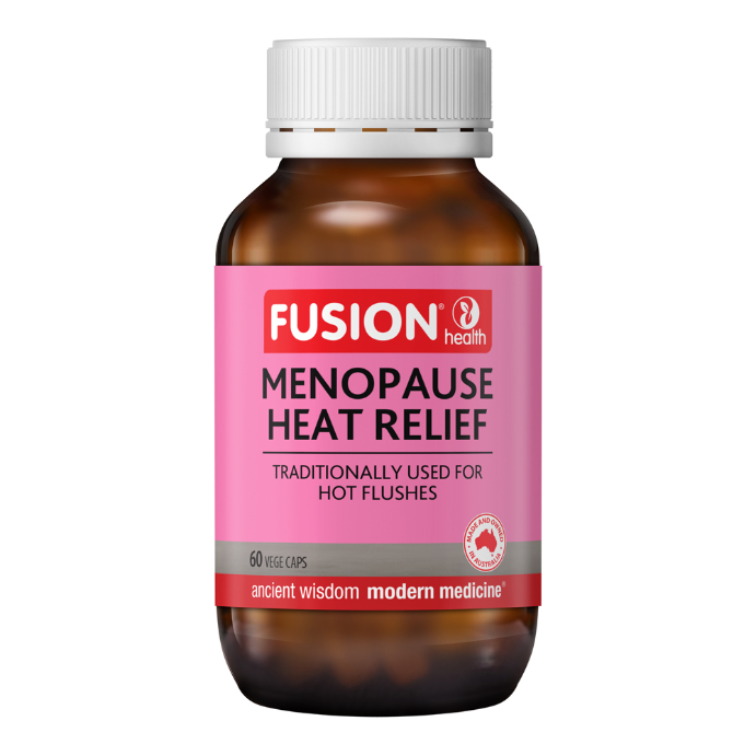 Fusion Health Menopause Heat Relief 60 Vege Capsules
