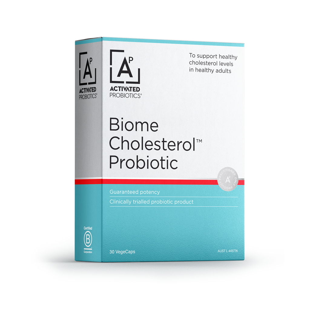 Activated Probiotics Biome Cholesterol 30 Capsules