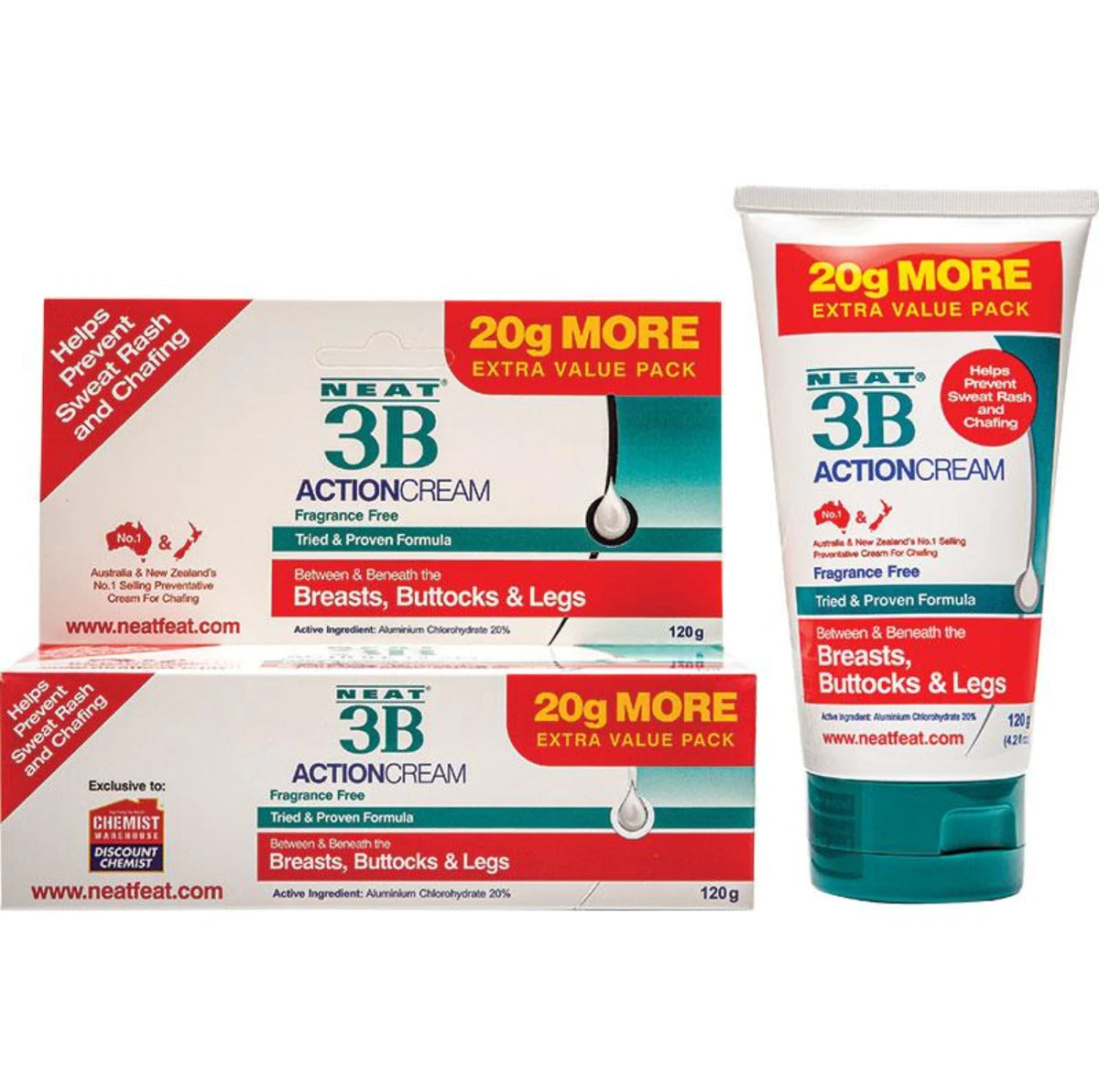Neat 3B Action Cream 120g