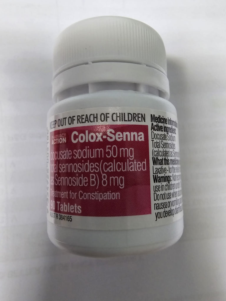 PHARMACY ACTION Colox And Senna 90 Tablets