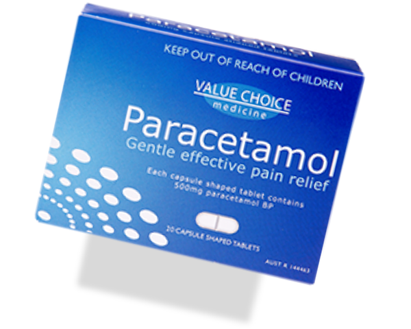 Value Choice Paracetamol 500mg 20 Tablets