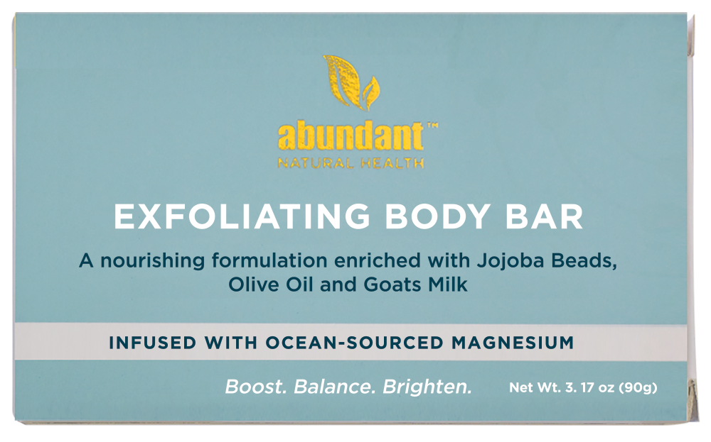 Magnesium Exfoliating Body Bar