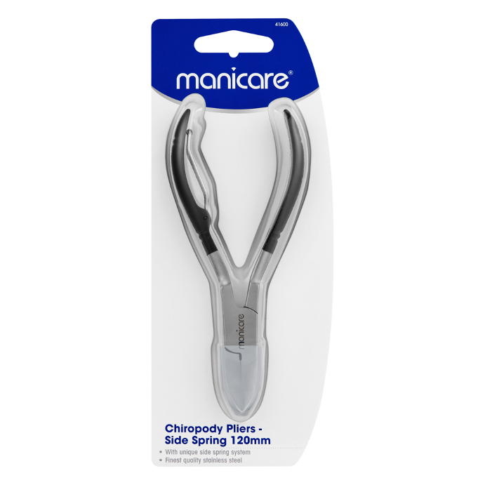 Manicare Chiropody Pliers 120mm with Side Spring