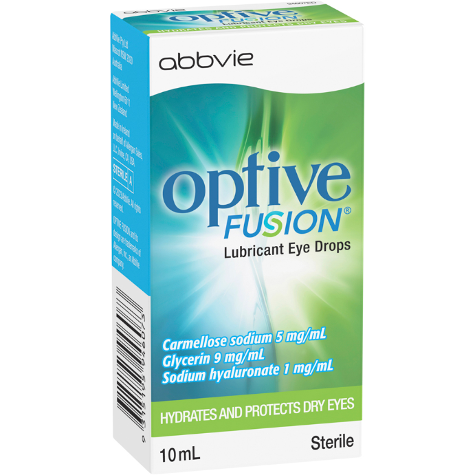Optive Fusion Lubricant Eye Drops 10mL