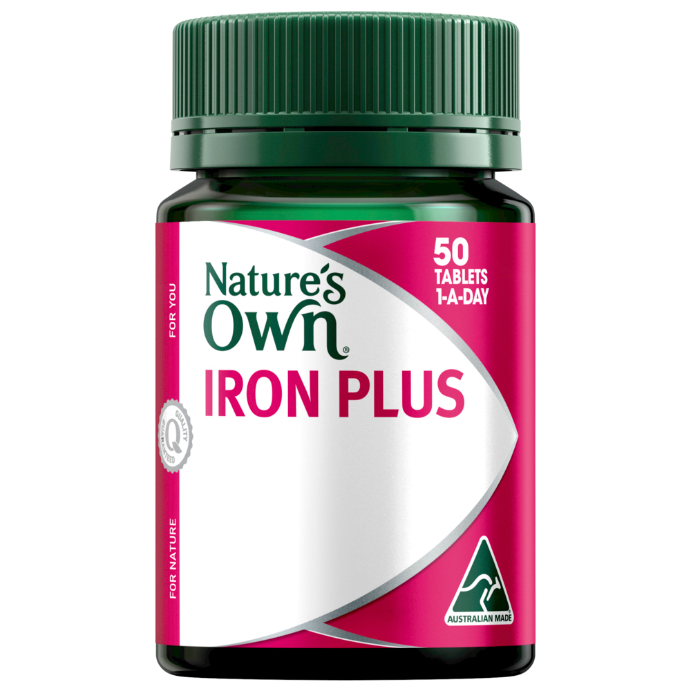 Nature's Own Iron Plus 50 Tablets