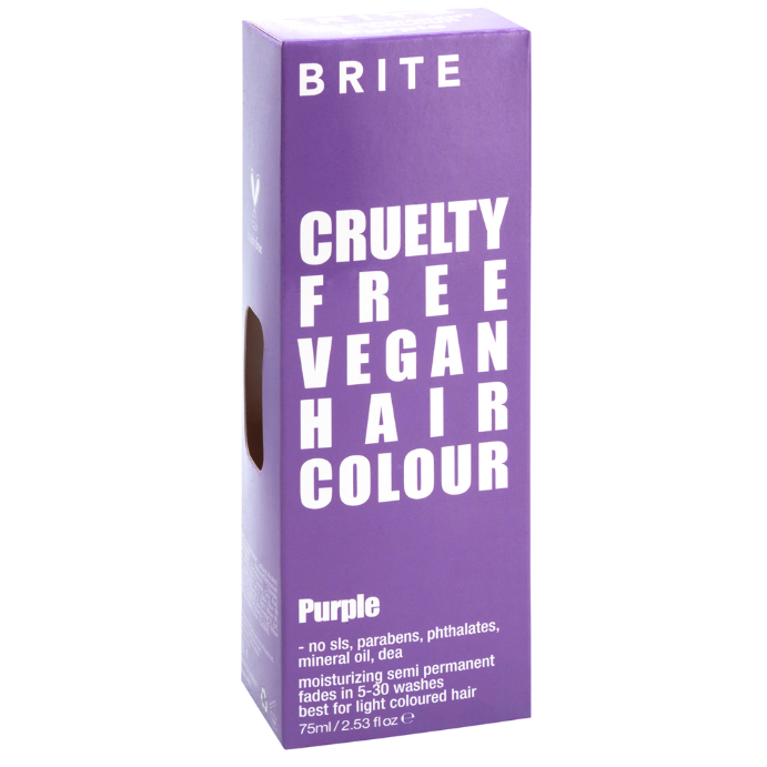 Brite Organix Organix Semi Permanent Hair colour - Purple 75mL