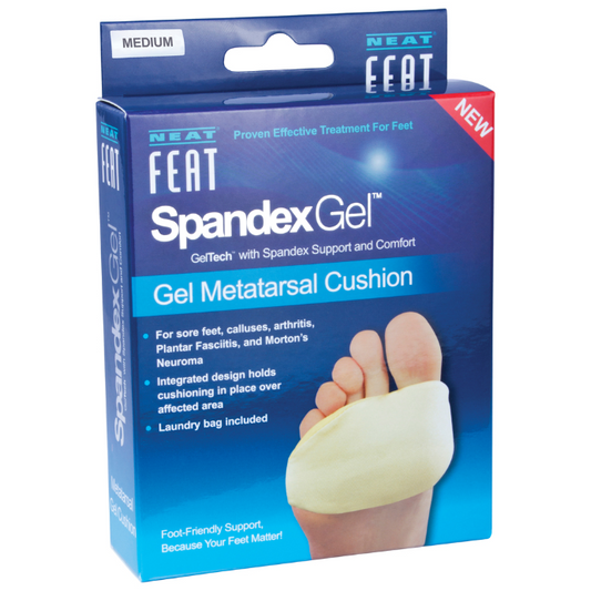 Neat Feat Spandex Gel Metatarsal Cushion Medium