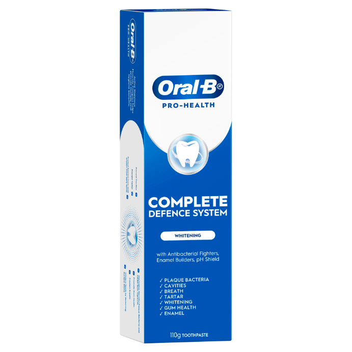 Oral-B Pro-Health Complete Defence System Whitening Toothpaste 110g