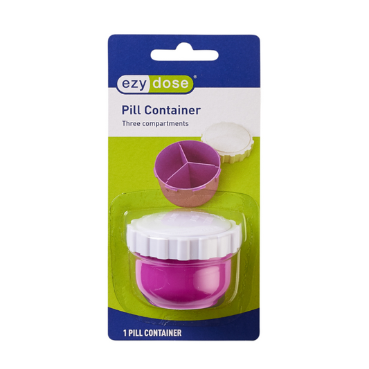 Ezy Dose Pill Container Three Compartments