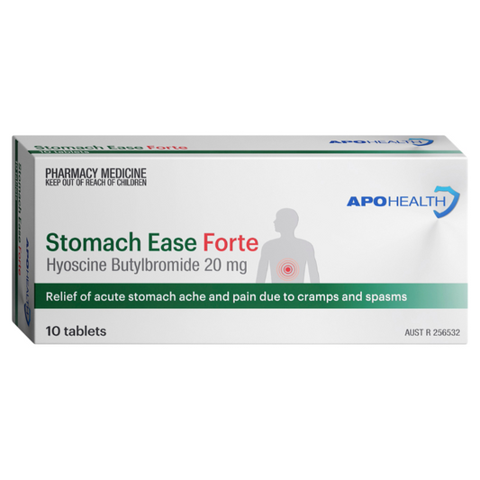 APO HEALTH Stomach Ease Forte 20mg Blister Pack 10 Tablets