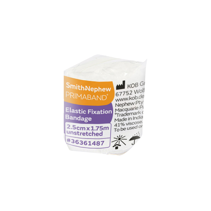 Primaband Elastic Fixation Bandage 2.5cm x 1.75m