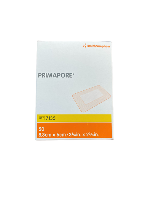 PRIMAPORE Dressing 6cm x 8.3cm 50 Pack