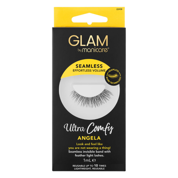 Glam by Manicare Seamless Lashes Angela 1 Pair