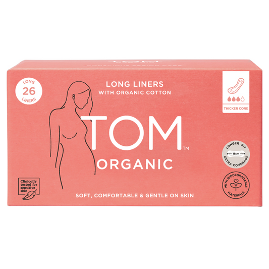 Tom Organic Liners Long & Thick 26 Pack