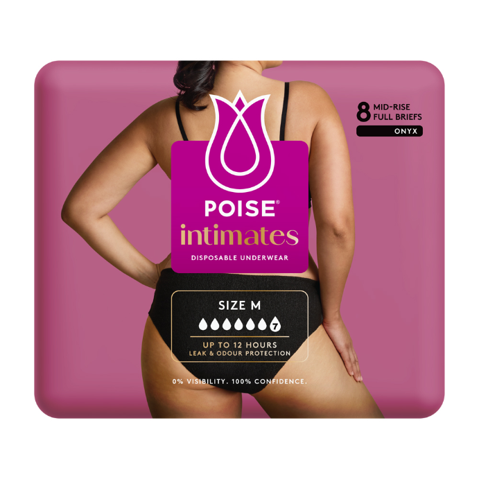 Poise Intimates Pants Medium 8 Pack
