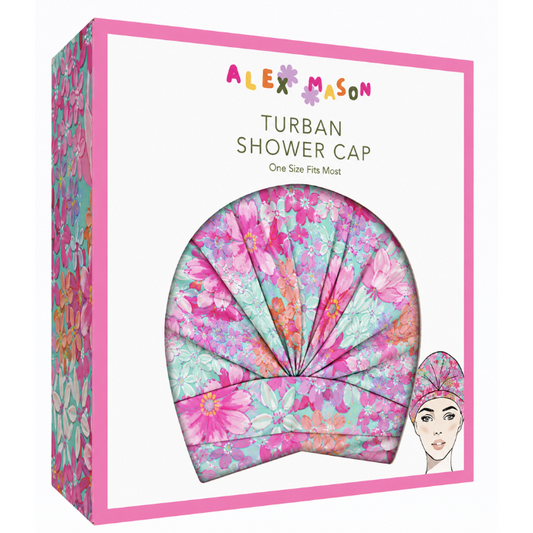 ALEX MASON Turban Shower Capsules Floral