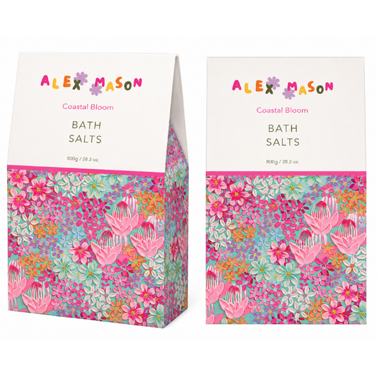 ALEX MASON Bath Salts Floral 800g
