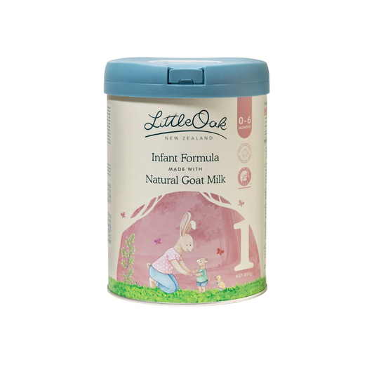 LittleOak Infant Formula Made with Natural Goat Milk 0 - 6 Months 800g
