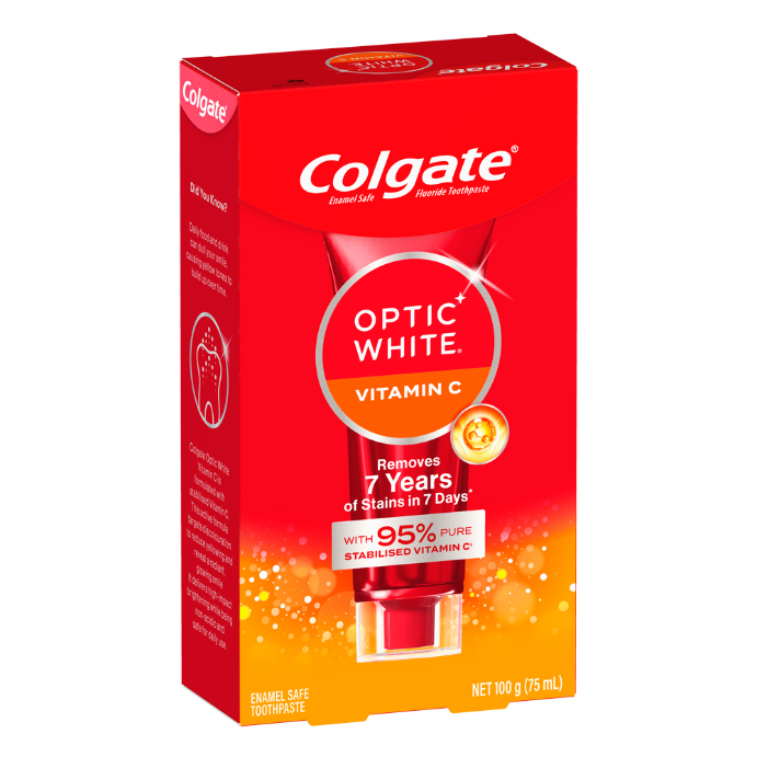 Colgate Toothpaste Optic White With Vitamin C
