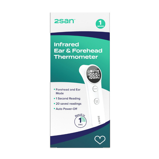 2san Infrared Ear & Forehead Thermometer