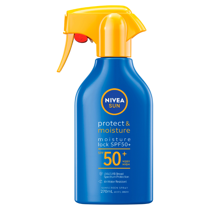 NIVEA Sun Protect & Moisture SPF50+ 270mL