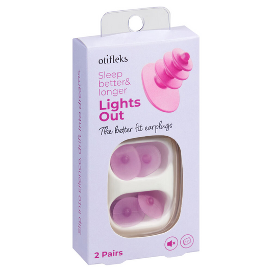 OTIFLEKS Lights Out Earplugs 2 Pairs
