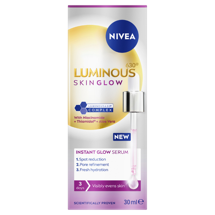 NIVEA Luminous630mL Skin Glow Instant Glow Serum