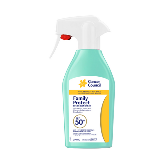 Cancer Council Family Protect Sunscreen Spray SPF50+ 300mL