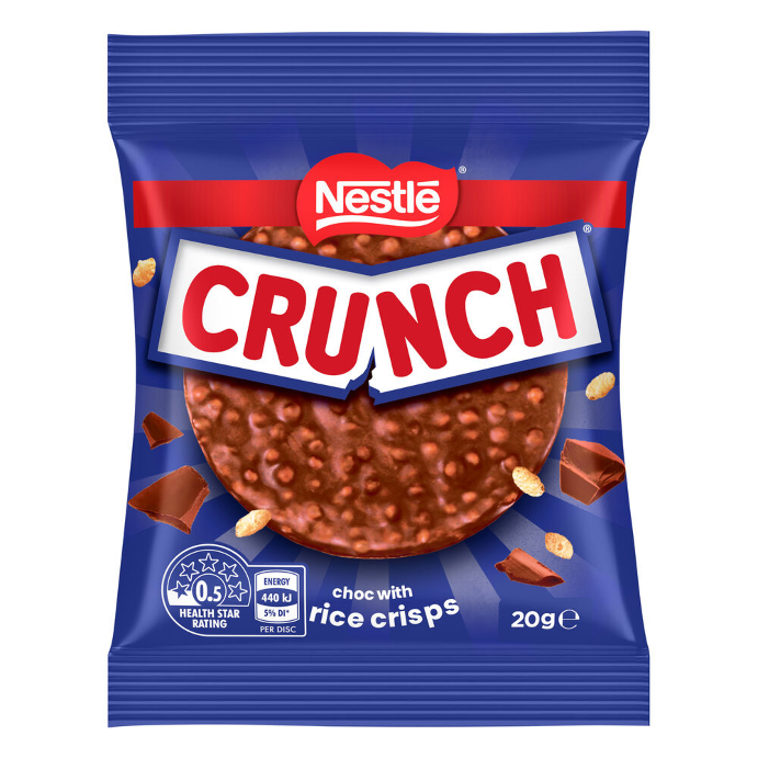 Nestle Crunch Choc Bar 20g