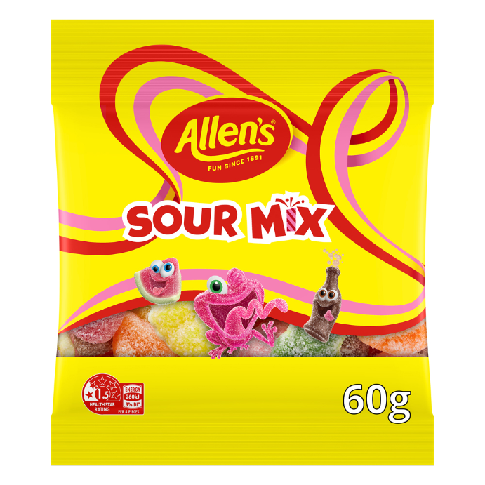 Allens Sour Mix 60g