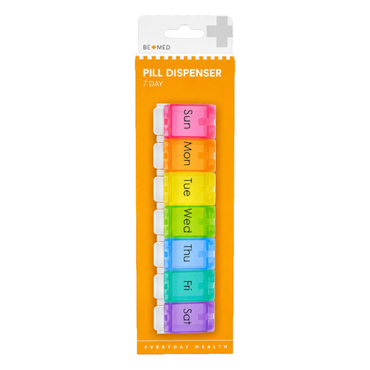 Pill Dispenser 7 Day - Colour - Bemed