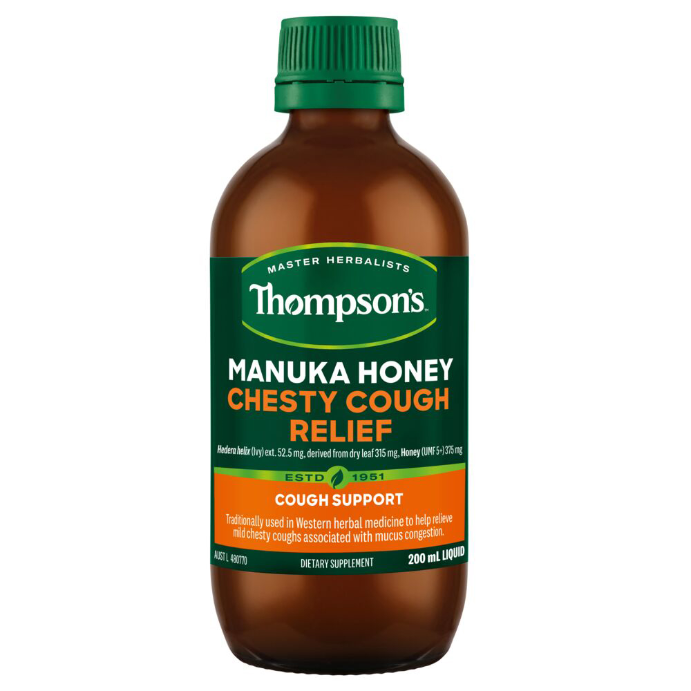 Thompson's Manuka Honey Chesty Cough Relief 200mL