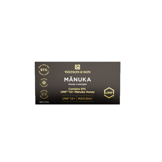 Watson & Son UMF 12+MGO 354+ Manuka Honey 8 Lozenges