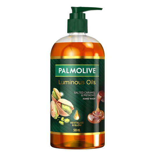 Palmolive Luminous Oils Hand Wash Salted Caramel & Pistachio 500mL