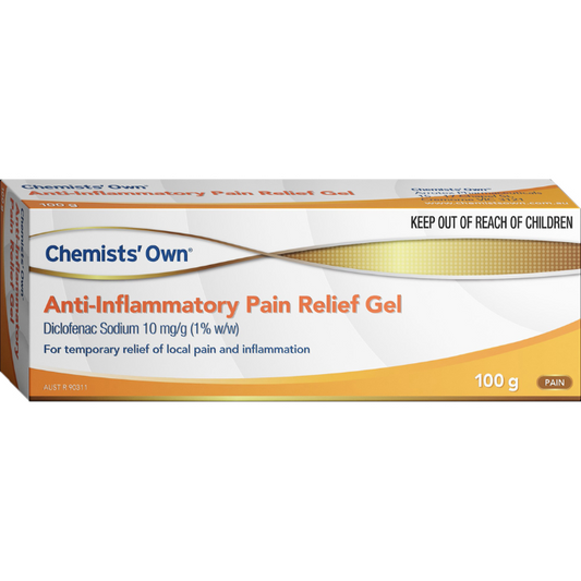 Co Anti-inflammatory Pain Rlf Gel 100g Tube