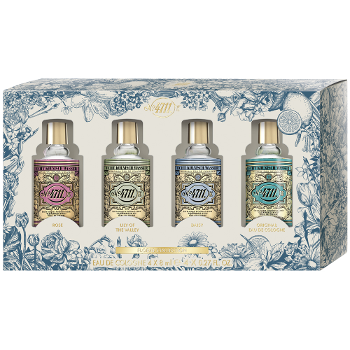 4 Piece Set 711 Floral Collection
