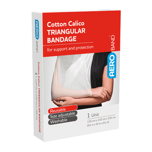 Aero Cotton Calico Triangular Bandage