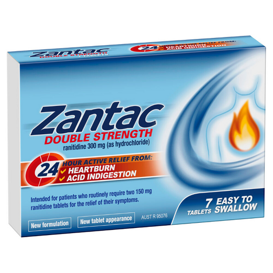 Zantac Double Strength 300mg 7 Tablets