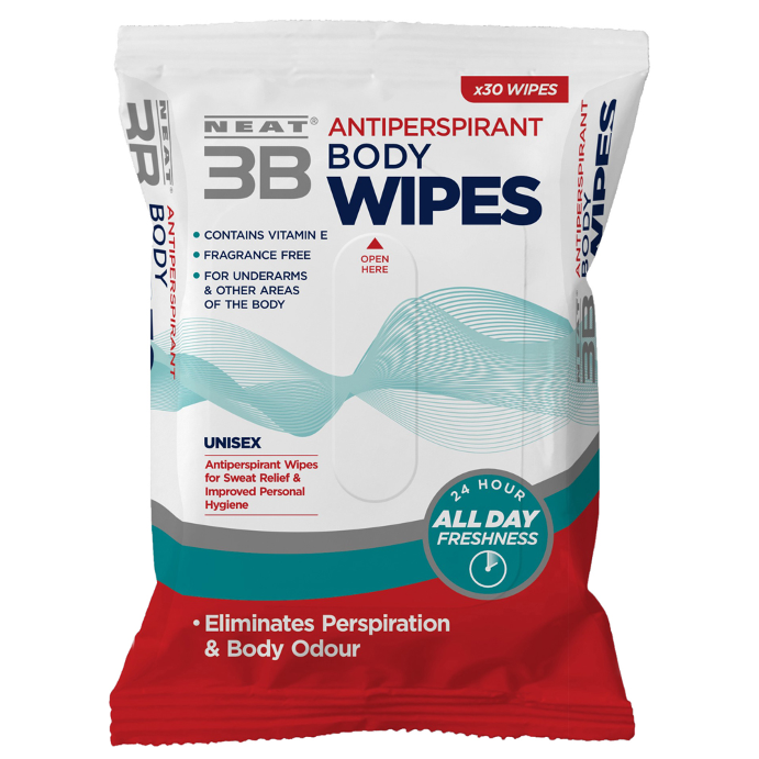 Neat Feat 3b Antiperspirant Body Wipes